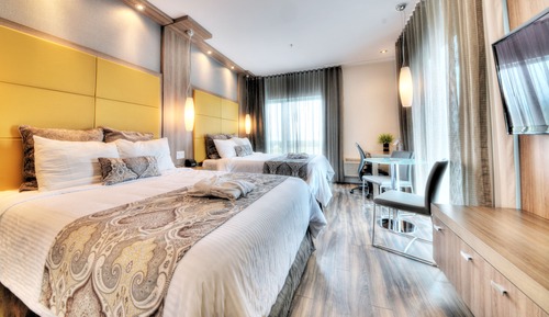 Habitación estándar, 2 camas de matrimonio (Excellence)