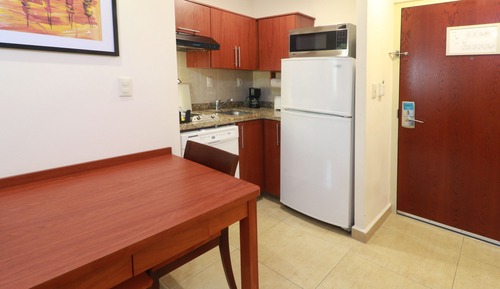 Suite estudio, 2 camas dobles, cocina