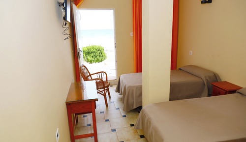 Habitación estándar con 2 camas individuales, vistas al mar