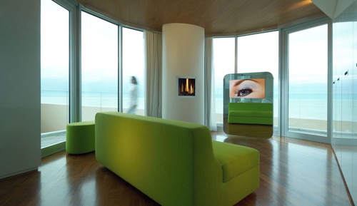 Suite Dolce Vista Quadrupla con Vista Mare (accesso spa non incluso)
