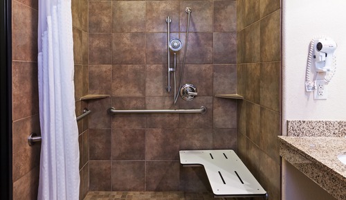 Habitación estándar, 1 cama de matrimonio grande (Mobility)