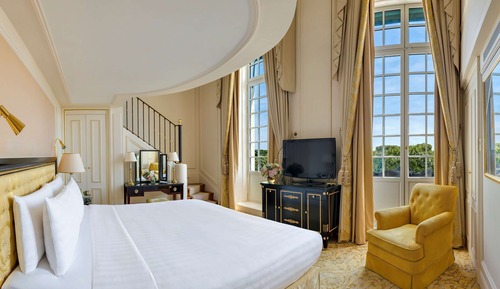 Dúplex, 1 cama de matrimonio grande, vistas a la ciudad (Suite)