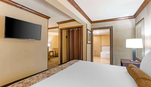 Suite, 1 cama de matrimonio grande, no fumadores, frigorífico y microondas (with Sofabed)