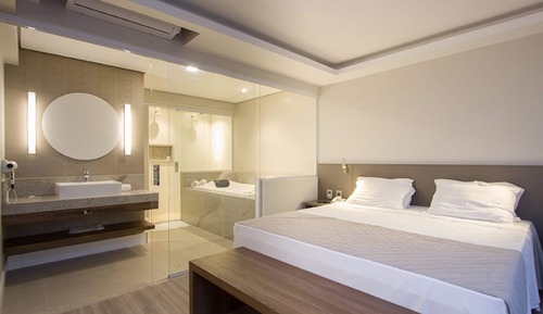 Suite superior, 1 cama de matrimonio grande, bañera de hidromasaje