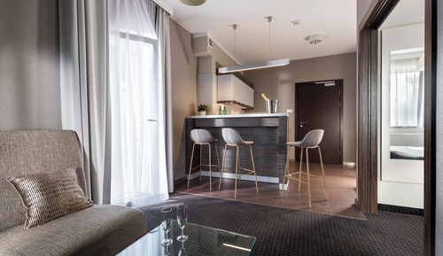 Apartamento Confort, balcón