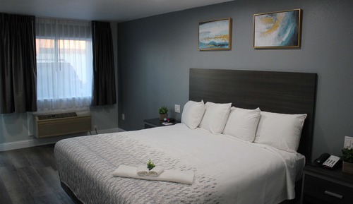Habitación estándar, 1 cama de matrimonio grande, no fumadores, frigorífico y microondas