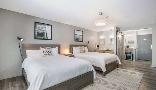 Habitación estándar, 2 camas de matrimonio, no fumadores