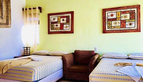 Habitación, 1 habitación, patio, vistas al jardín
