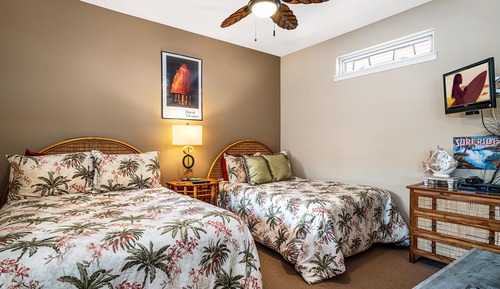 Casa, 1 cama de matrimonio grande, vistas al campo de golf (Waikoloa Beach Villas E32)