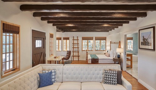 Suite de luna de miel, 1 cama de matrimonio grande con sofá cama, vistas al mar