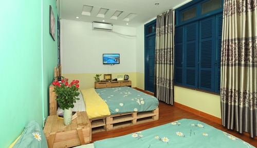 Habitación estándar, 2 camas de matrimonio