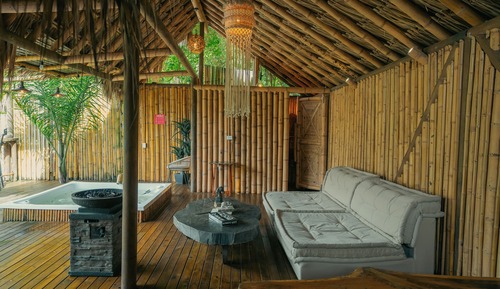 Cabaña Deluxe, 1 habitación, vistas al lago