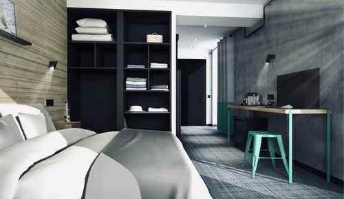 Habitación Premium con 1 cama doble o 2 individuales