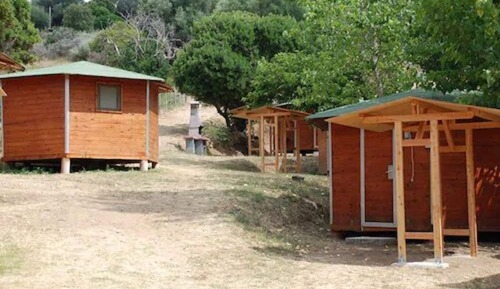 Cabaña, baño compartido (Mini Chalet)