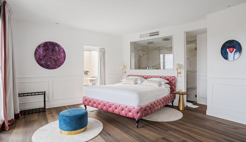 Suite estudio panorámica, 1 cama de matrimonio grande, vistas a la ciudad