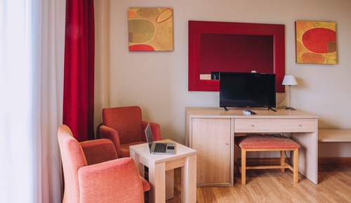 Habitación con 1 cama doble o 2 individuales