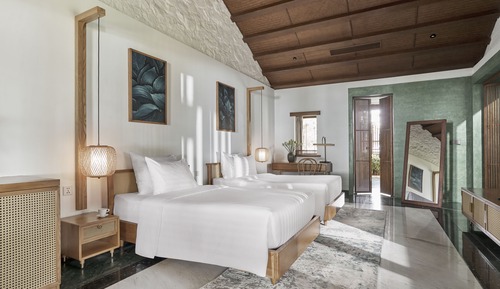 Villa, 2 habitaciones, vistas al jardín