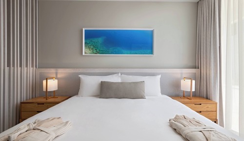 Estudio, 1 cama de matrimonio grande, no fumadores, vistas al complejo turístico