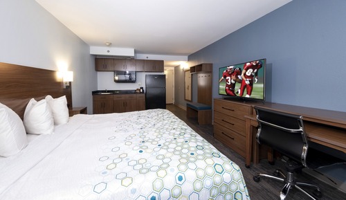 Estudio, 1 cama de matrimonio grande (Smoke Free)