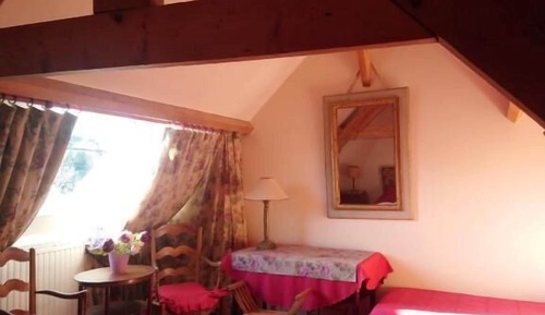 Habitación romántica con 1 cama doble o 2 individuales