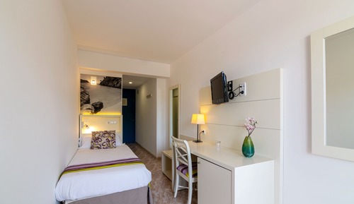 Habitación individual, balcón