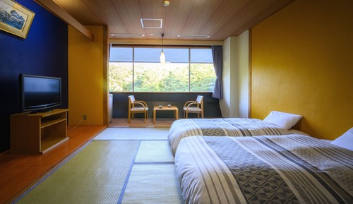 Habitación estándar con 2 camas individuales, no fumadores, vistas a la montaña