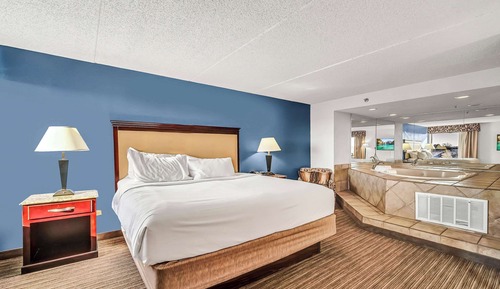 Suite, 1 cama de matrimonio grande, no fumadores, bañera de hidromasaje