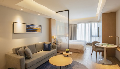 Estudio Deluxe, 1 cama de matrimonio grande