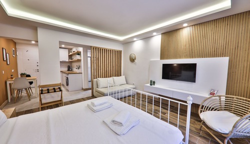Estudio Deluxe, 1 cama de matrimonio