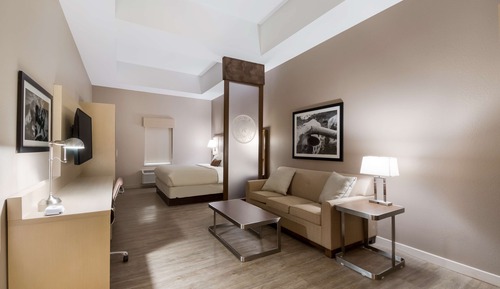 Suite, 1 cama de matrimonio grande, accesible para personas con discapacidad (with Sofabed)