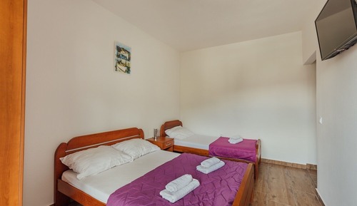 Habitación triple estándar, vistas al mar