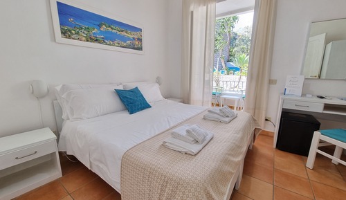 Habitación clásica doble, vistas al jardín
