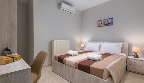 Apartamento de lujo, 2 habitaciones, vistas al jardín (Athena)