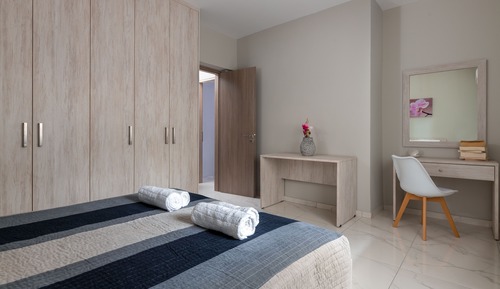 Apartamento de lujo, 2 habitaciones, vistas al jardín (Artemis)