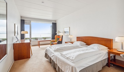 Habitación doble, vistas al mar