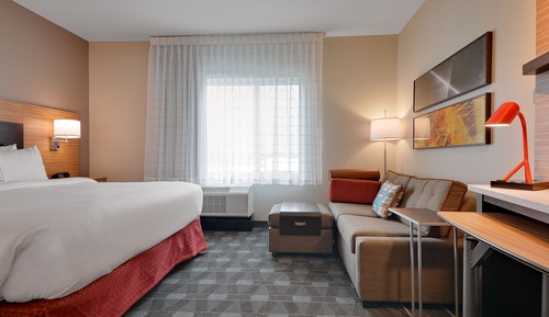 Estudio, 1 cama de matrimonio grande con sofá cama (Hearing Accessible)