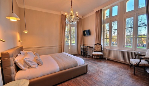 Habitación Deluxe, terraza, vistas al jardín (4)