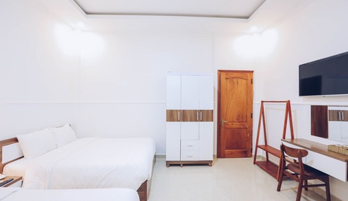 Habitación familiar, balcón
