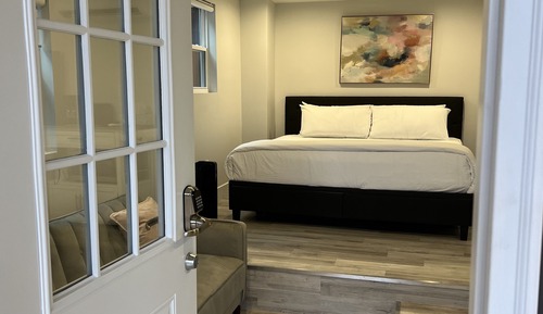 Estudio estándar, 1 cama de matrimonio grande con sofá cama, vistas a la montaña