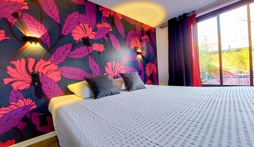 Habitación cuádruple, terraza