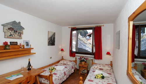 Apartamento familiar, 2 habitaciones, 2 baños (Vista Livigno)