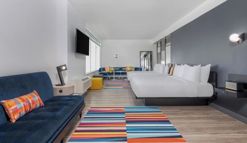 aloft, Suite, 2 camas de matrimonio