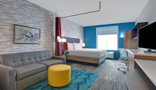 Habitación, 1 cama de matrimonio grande (Mobility & Hearing)