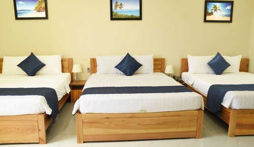 Habitación triple Deluxe, vistas a la montaña
