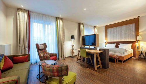 Estudio estándar, 1 cama de matrimonio grande, cocina (Cozy Sitting Corner)