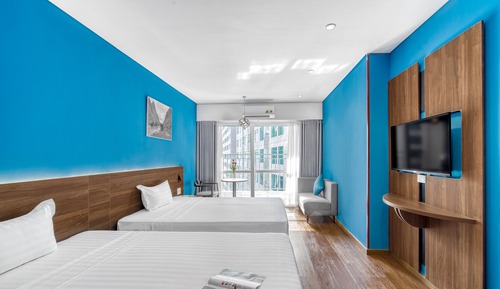 Habitación superior, vistas al mar