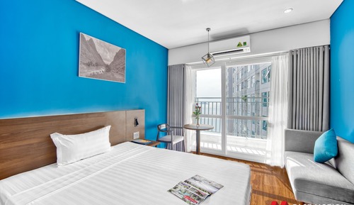 Habitación superior, vistas al mar