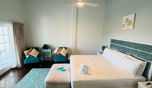 Suite estudio superior, 1 cama de matrimonio grande, no fumadores, vistas al mar
