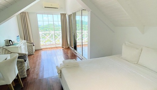 Suite Deluxe, 2 camas de matrimonio, no fumadores, vistas al mar