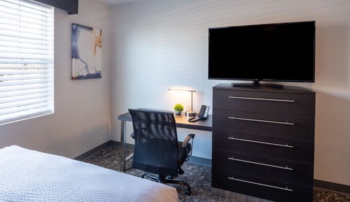 Suite, 1 cama de matrimonio grande con sofá cama